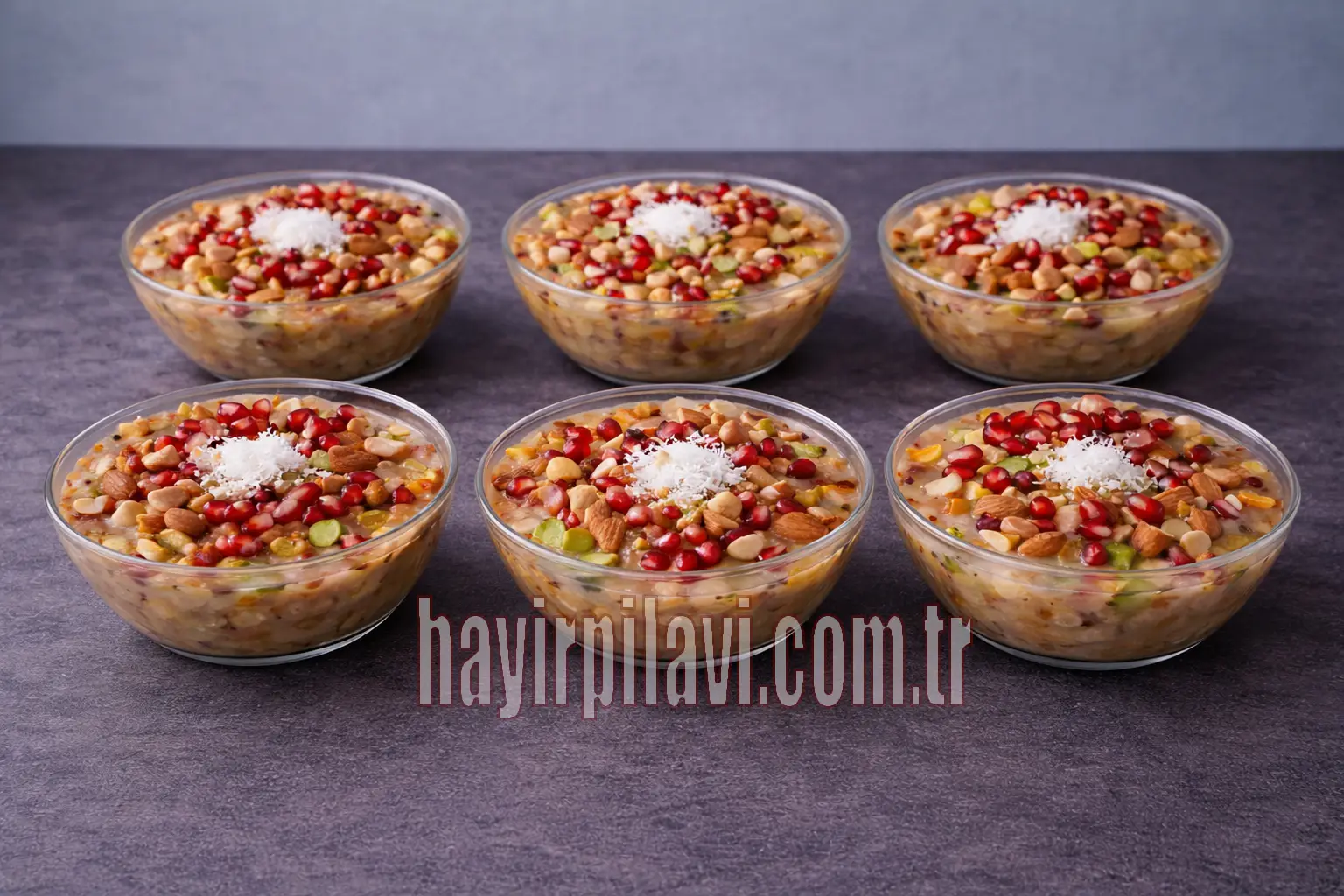 Muharrem ayı ve hayır işlerine özel aşure.