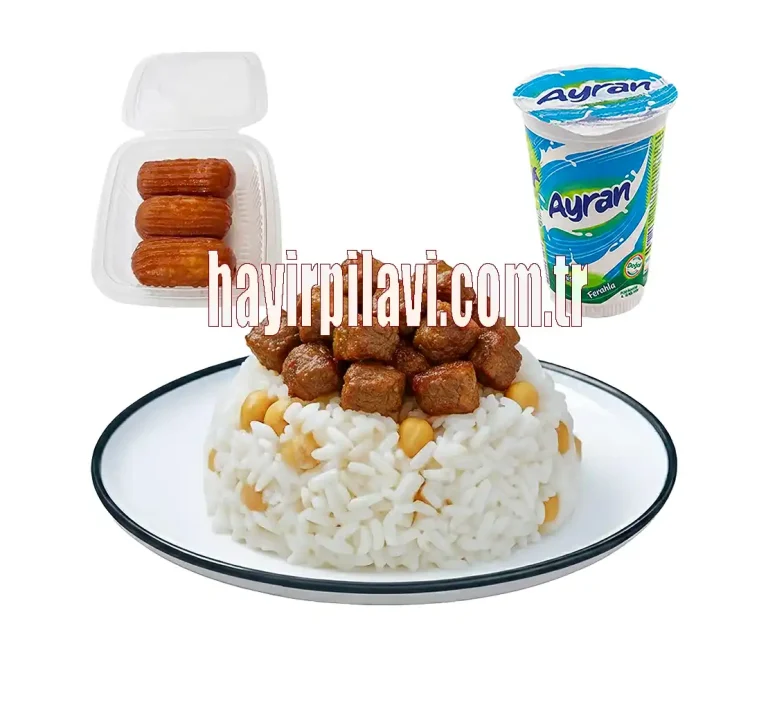 Etli Mevlüt Pilavı Hayır Pilavı Menüsü