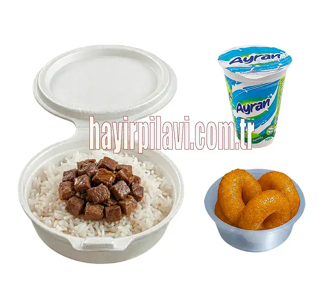 Kavurmalı Mevlüt Pilavı Menüsü Paketli