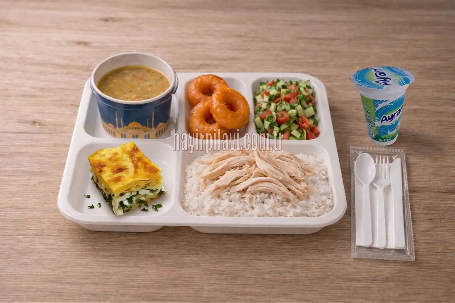 Ramazan ayı toplu iftar yemeği menü