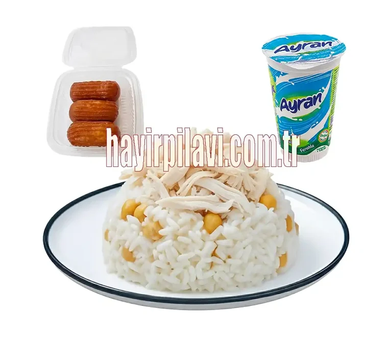 Tavuklu Mevlüt Pilavı Hayır Pilavı Menüsü