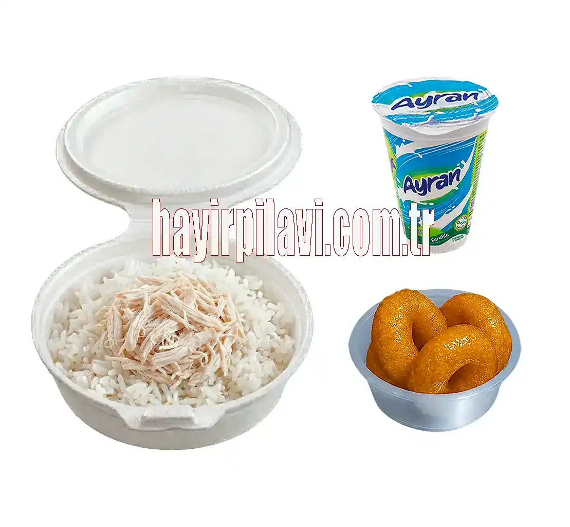 Tavuklu Mevlüt Pilavı Menü Paketli