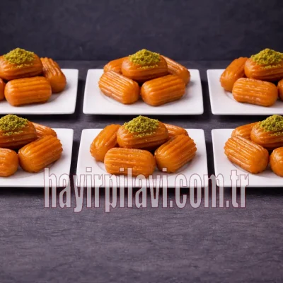 Çıtır tulumba tatlısı ikramı