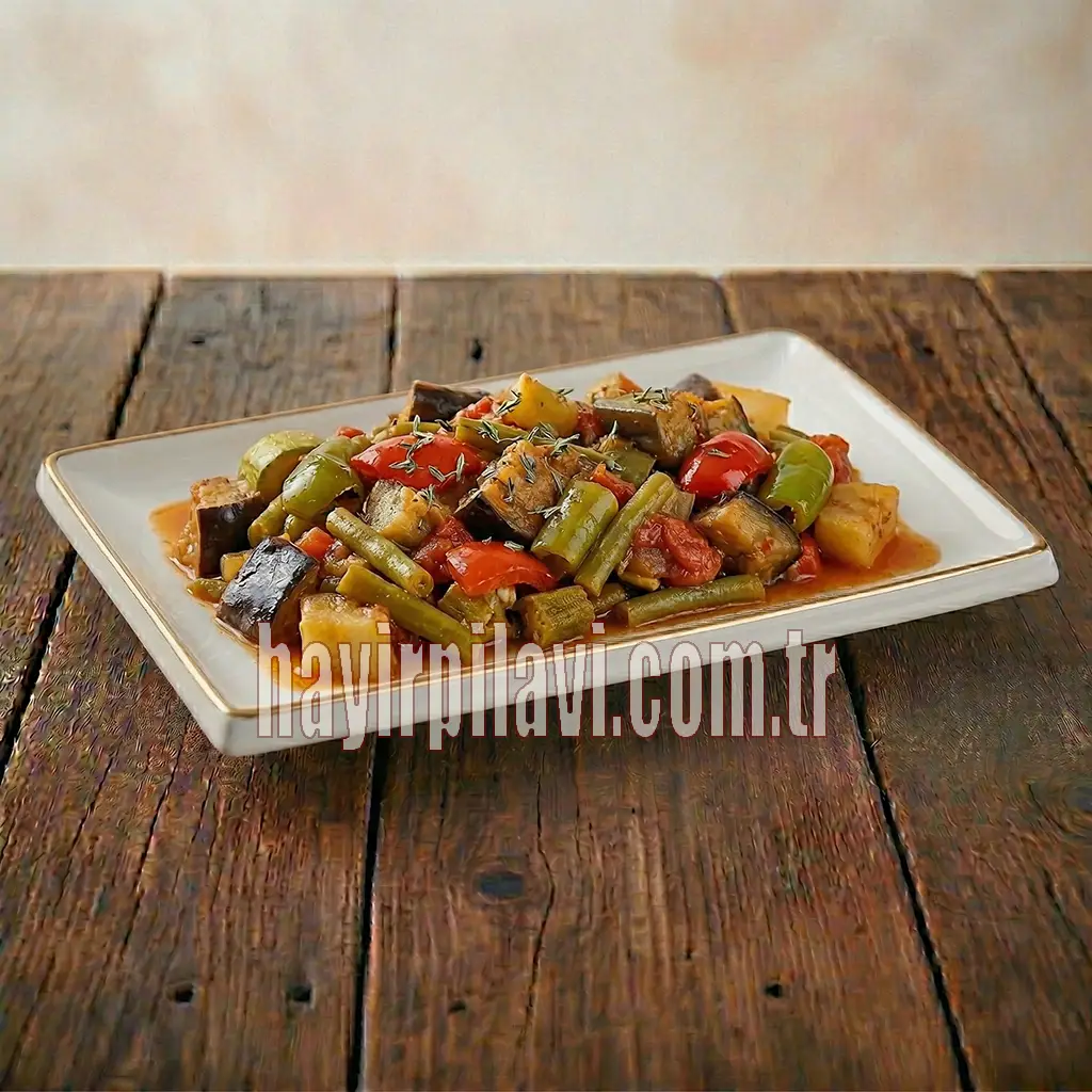 Mevlütlük sebzeli türlü yemeği