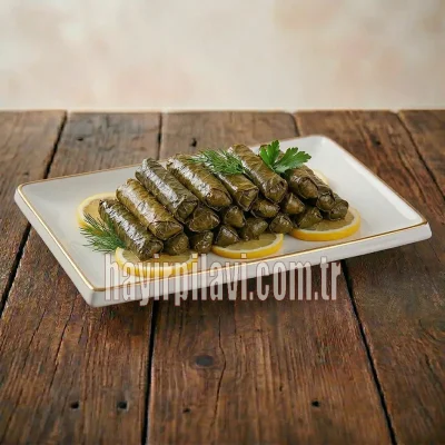 yaprak sarması ikramlık